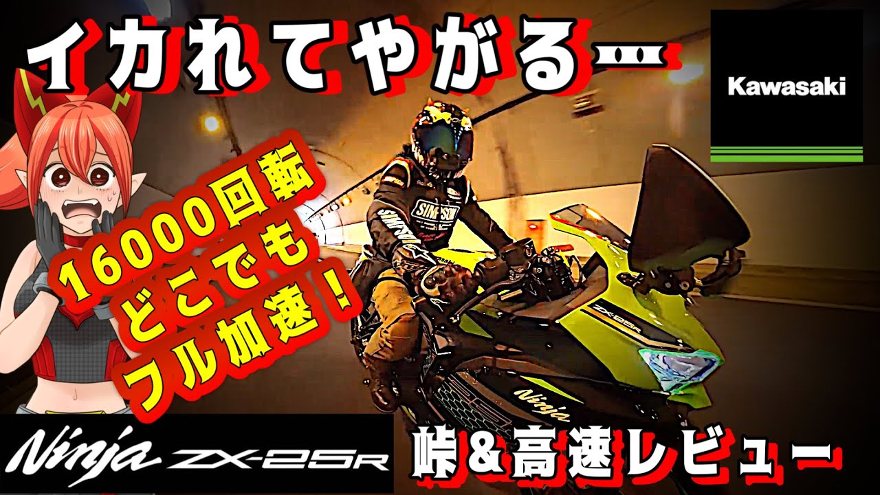 ZX25R】コレ公道で走っていいの？一回見てから考えて欲しい【Kawasaki
