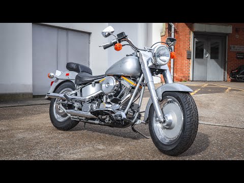 1990 Harley-Davidson FAT BOY | Review - YouTube