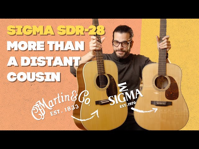 Sigma SDR-28: The Dreadnought Done Right | Acoustic Unionr - YouTube