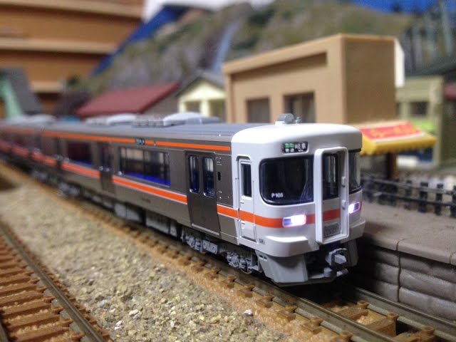 Nゲージ KATO キハ25形 1000番 高山本線 太多線 を レイアウトで走らせ