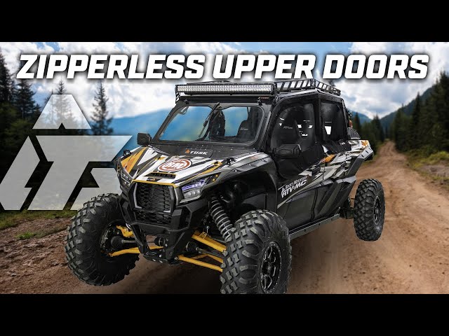 How To Install Tusk Zipperless Upper Doors on a Kawasaki KRX4 1000