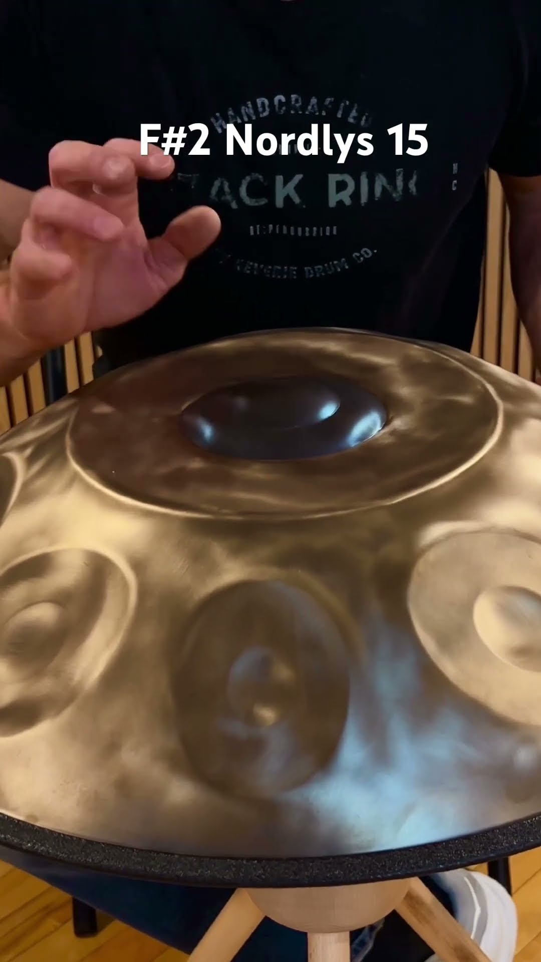 Daniels Made F#2 Nordlys 15 #handpan #danielsmadehandpans