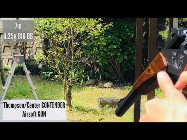 屋外射撃 【トンプソン・コンテンダー Fate/Zero仕様 ガスガン