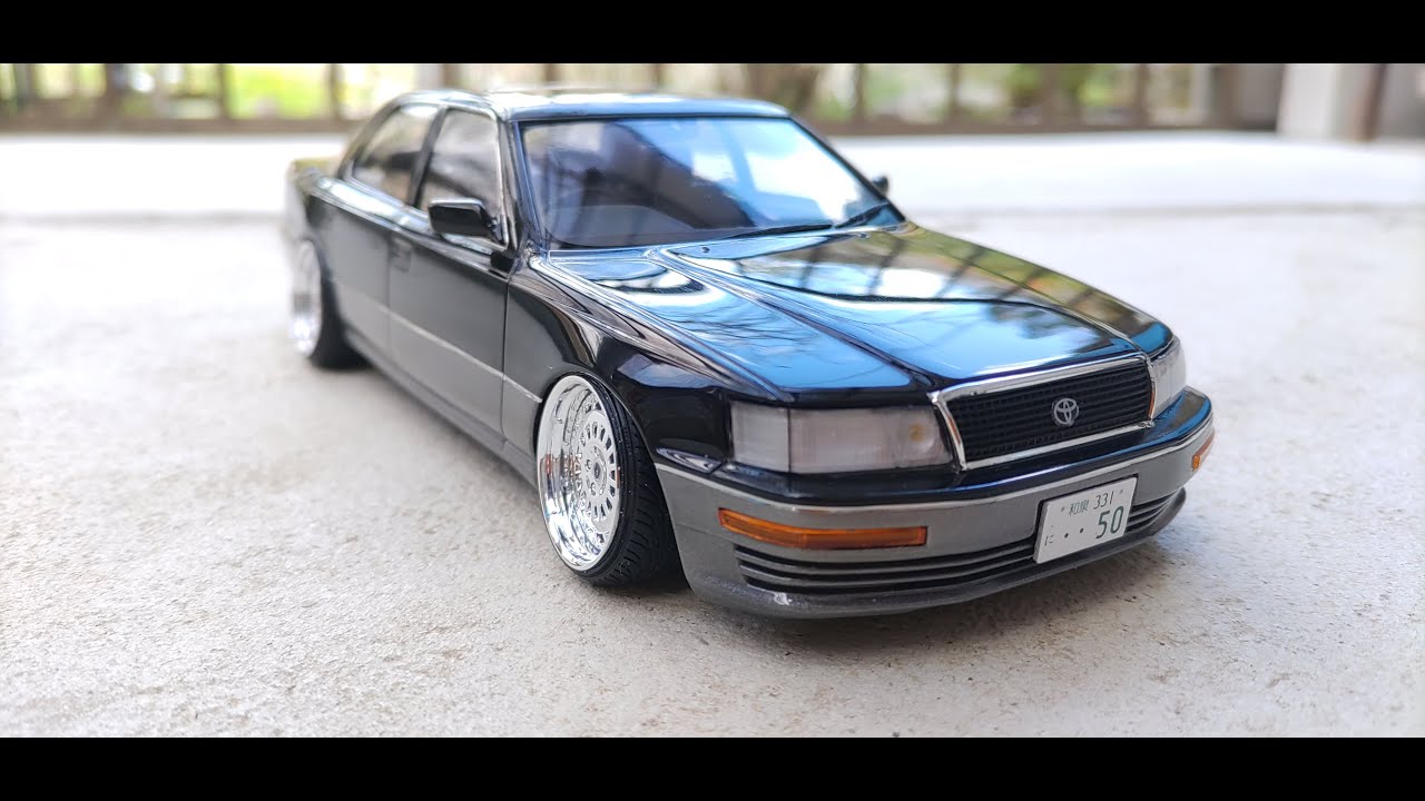 アオシマ プラモデル 1/24 トヨタ UCF11 セルシオ4.0C仕様Fパッケージ