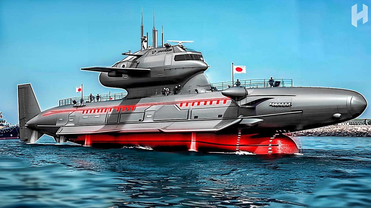 New Japanese Nuclear Submarine Terrifies China and US - YouTube