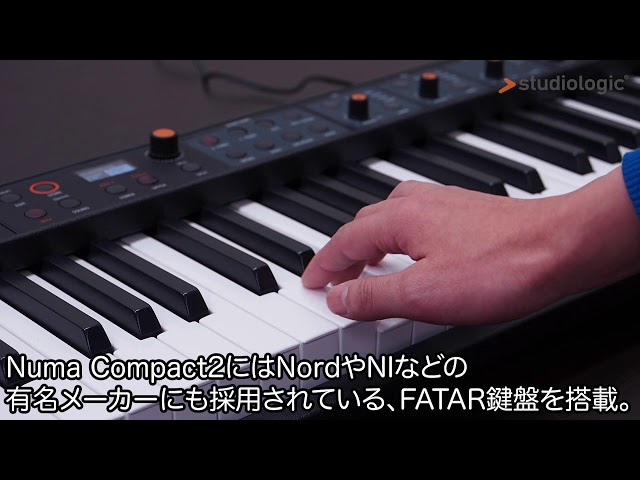 Studiologic Numa Compact 2 digest Video - YouTube