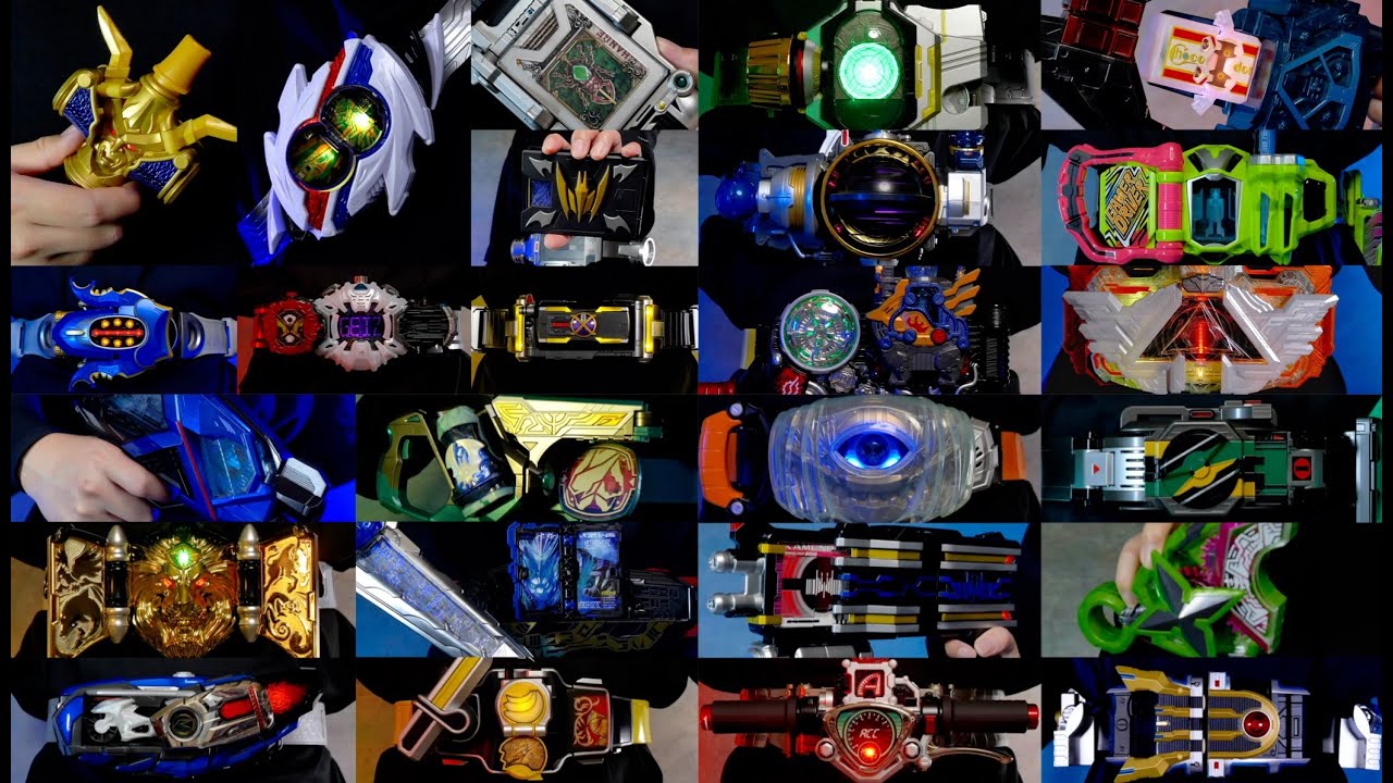 平成・令和 2号ライダー 変身アイテム集【仮面ライダーナイト→ノクス