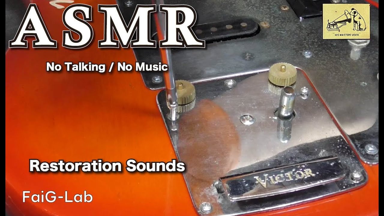 ASMR × レストア】60年前のVictor SG-12を静かに蘇らせる作業音（No