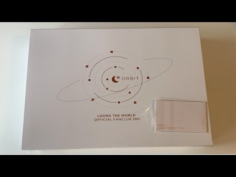 unboxing loona orbit 3.0 fankit! - YouTube