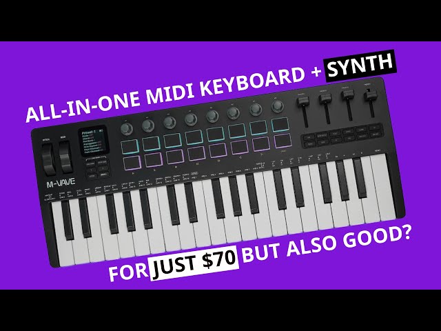 M-VAVE SMK-37 Pro Review & Walkthrough - All-In-One MIDI Keyboard