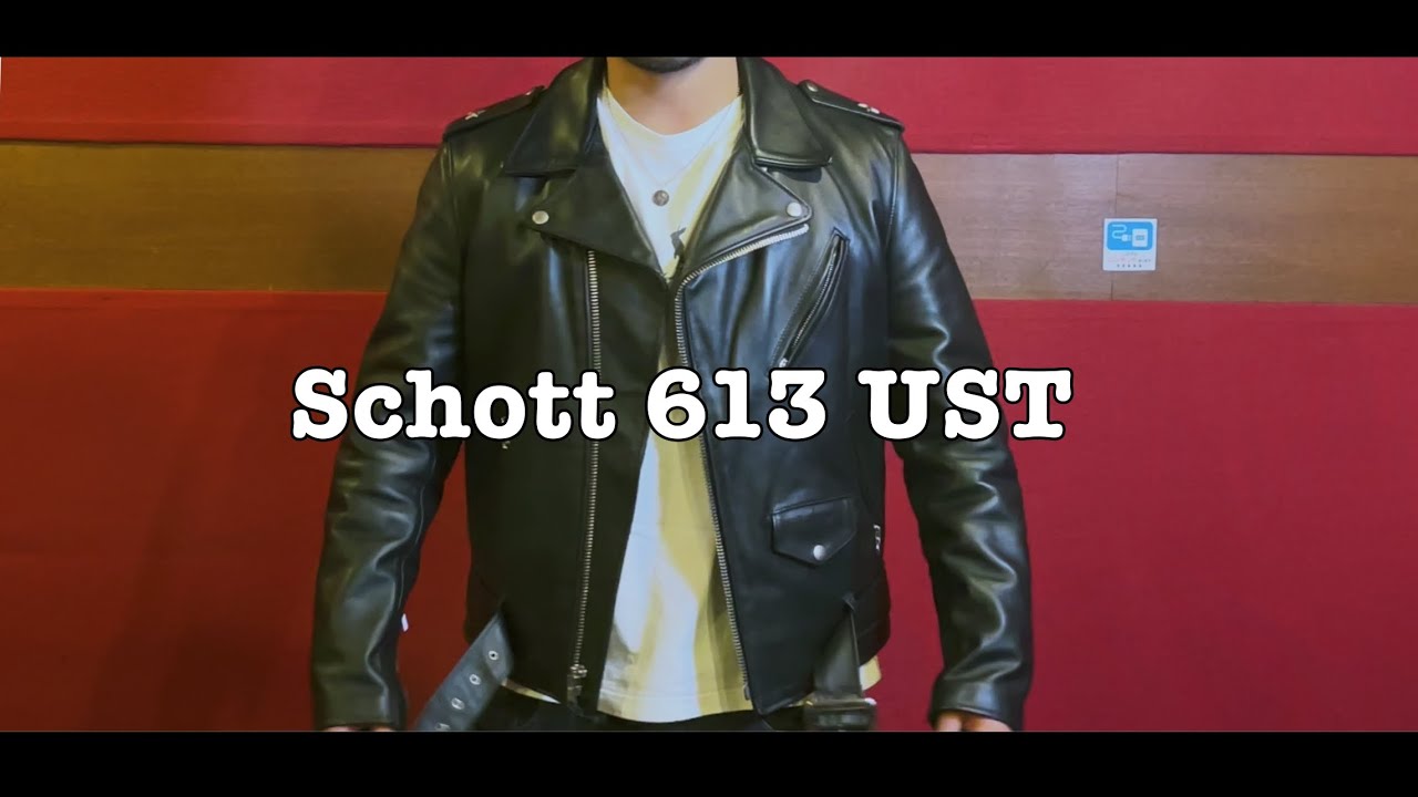 Schott】613USTワンスター - YouTube