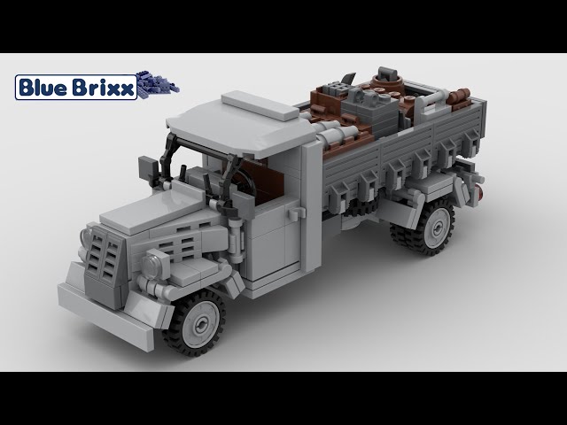 BlueBrixx - Special 101041: WWII Opel Blitz Truck - Lego Speed