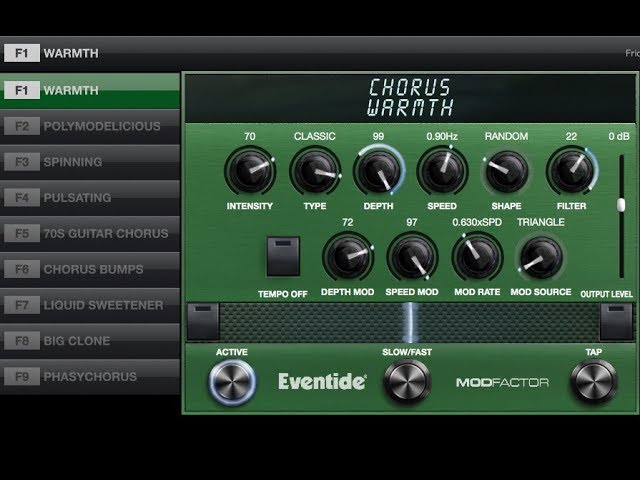 Eventide H9 / ModFactor アルゴリズム - YouTube
