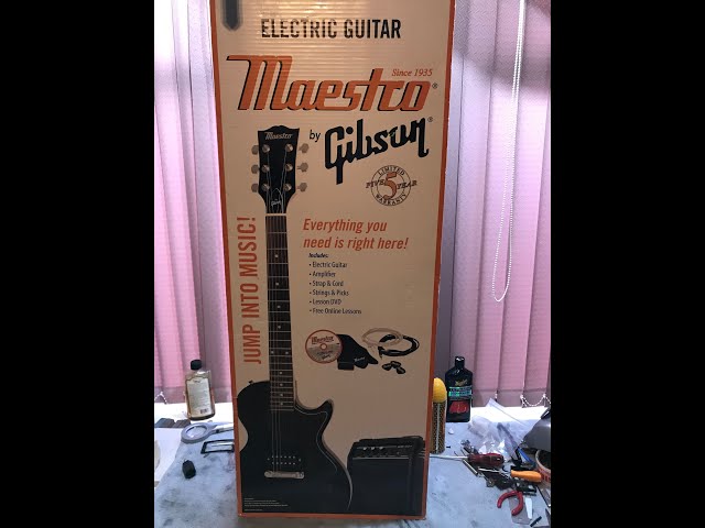 Gibson Maestro first look - how bad can they be? - YouTube