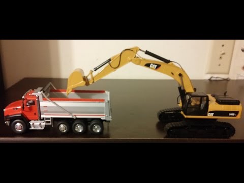 Tonkin Replicas Cat 340D L Hydraulic Excavator - YouTube