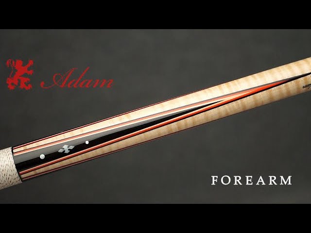 キュー アダム 剣舞/KENBU-02 ｜pool cue Adam KENBU-02 - YouTube