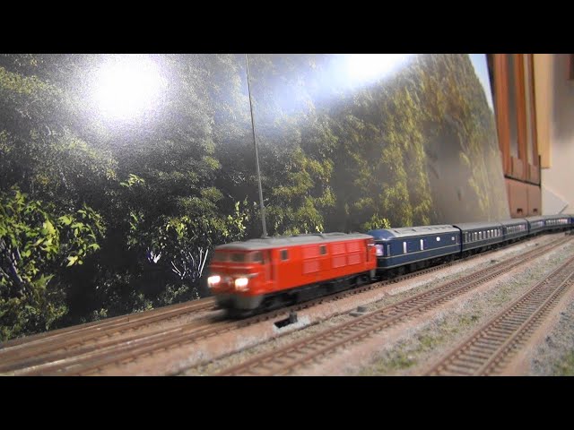 KATO DD54量産型 20系寝台特急出雲 - YouTube