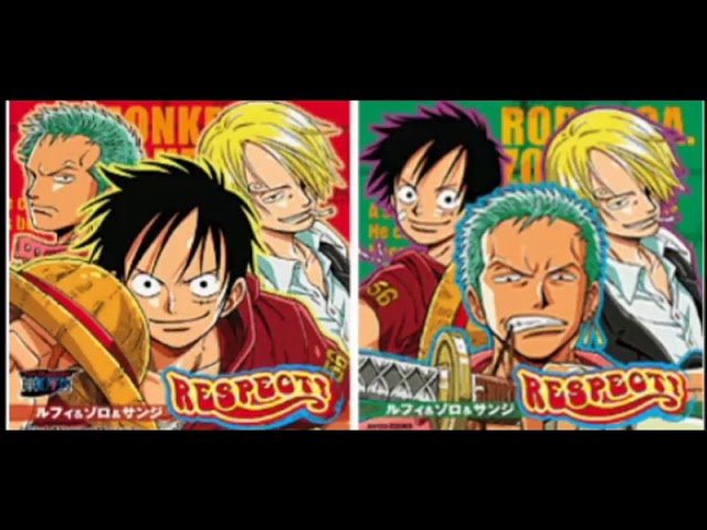ルフィ&ゾロ&サンジ ～RESPECT!～ - YouTube
