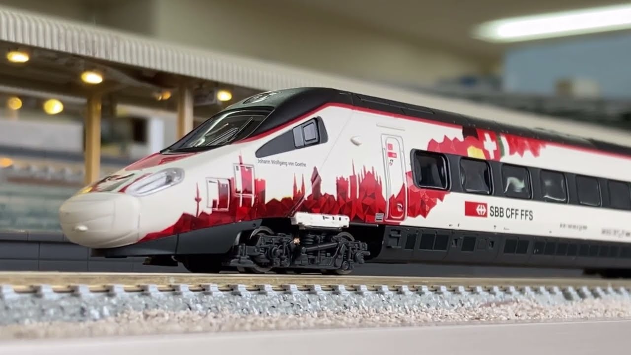 Arnold 2472S EMU class ETR610/RABe503 エルマートレイン ElmerTrain