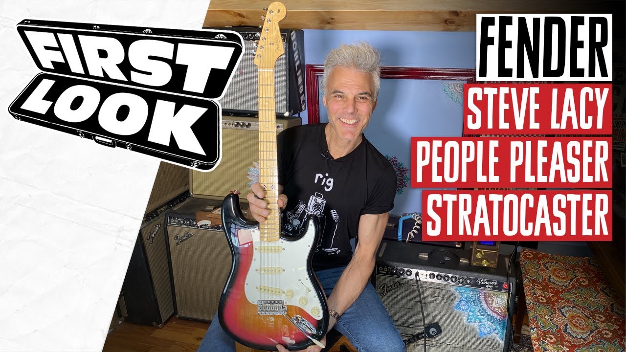 Fender Steve Lacy People Pleaser Stratocaster Demo | First Look