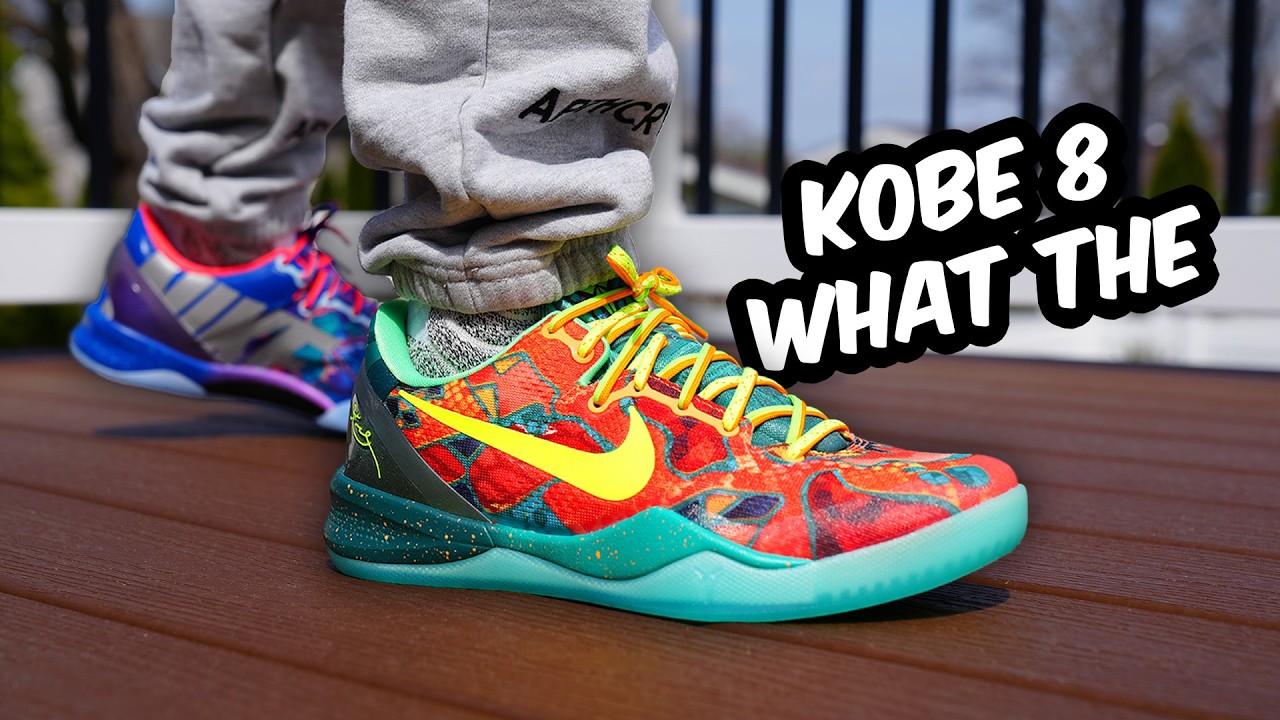 Nike Kobe 8 Protro What The 2025 Review & On Feet - YouTube