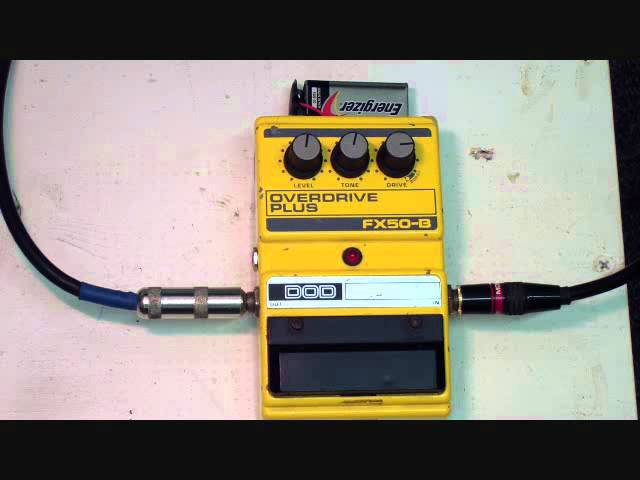 DOD FX50B Overdrive Plus - YouTube