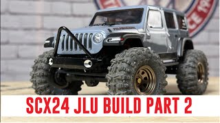 SCX24 Jeep JLU Build Part 2: New Spin On Some Old Favorites - YouTube