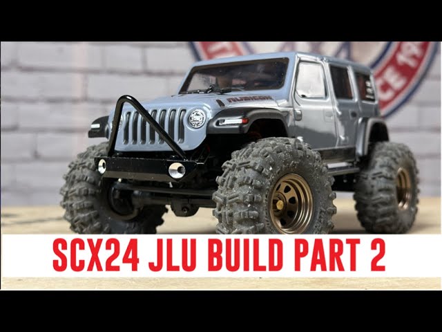 SCX24 Jeep JLU Build Part 2: New Spin On Some Old Favorites - YouTube