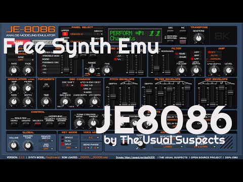 The Usual Suspects officially release JE-8086, a FREE Roland JP