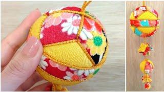 手まり】吊るし飾りの作り方【木目込みまり】Handmade balls(Temari