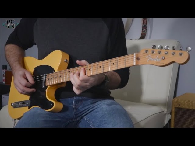 2017 Fender Road Worn 50's Telecaster - YouTube