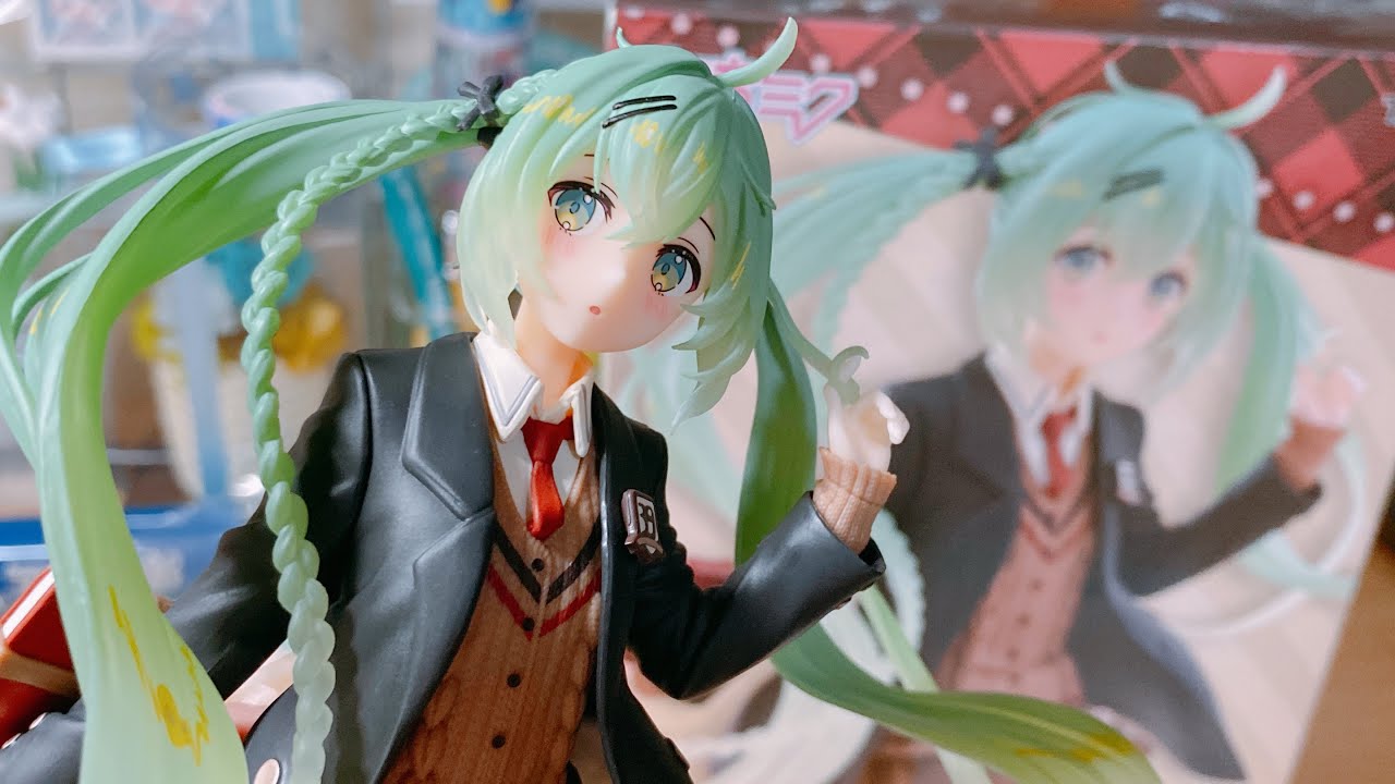 初音ミク】Fashionフィギュア Preppy【開封動画】 - YouTube