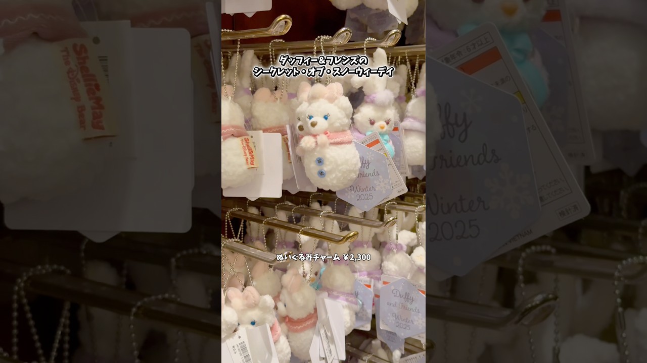 11/4発売！【ダッフィー＆フレンズのシークレット・オブ・スノーウィー