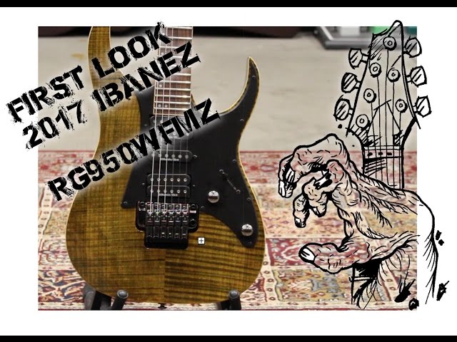 First look Ibanez RG950WFMZ NAMM 2017 - YouTube