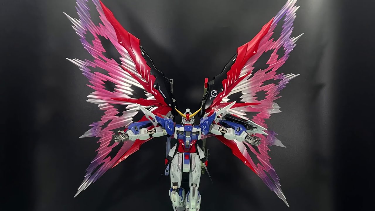 MC Show Destiny Gundam 1/72 Metal Build with Wings of Light