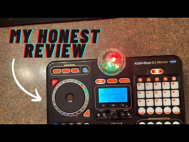 VTech Kidistar DJ Mixer Review - HOURS OF FUN! - YouTube