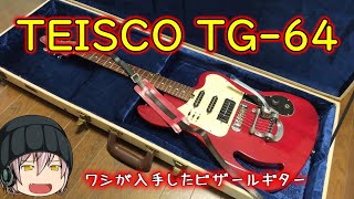 TEISCO TG-64 テスコ モンキーグリップ トレモロアーム使用 ビザール