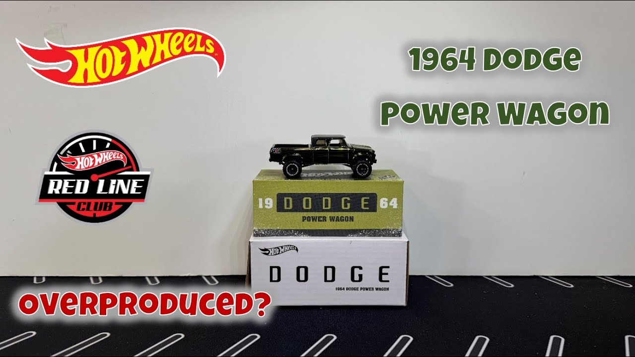Unboxing Hot Wheels RLC 1964 Dodge Power Wagon #fyp #unboxing