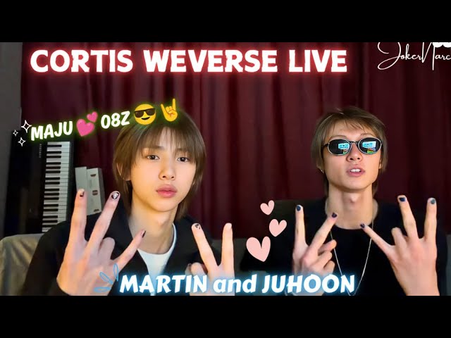 ✨(ALL SUB) MARTIN and JUHOON WEVERSE LIVE 😍🎶❤ (01.21.26