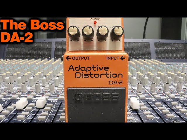 Boss DA-2 ADAPTIVE DISTORTION Pedal - Ahead Of Its Time! - YouTube