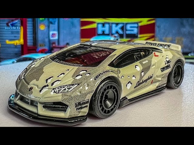 LBWK LAMBORGHINI HURACAN - SLIDE STREET 2 - HOT WHEELS PREMIUM