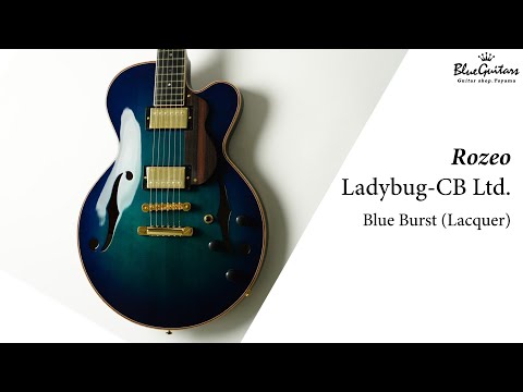 Blue Guitars - Rozeo / Ladybug-CB Ltd. - Blue Burst (Lacquer