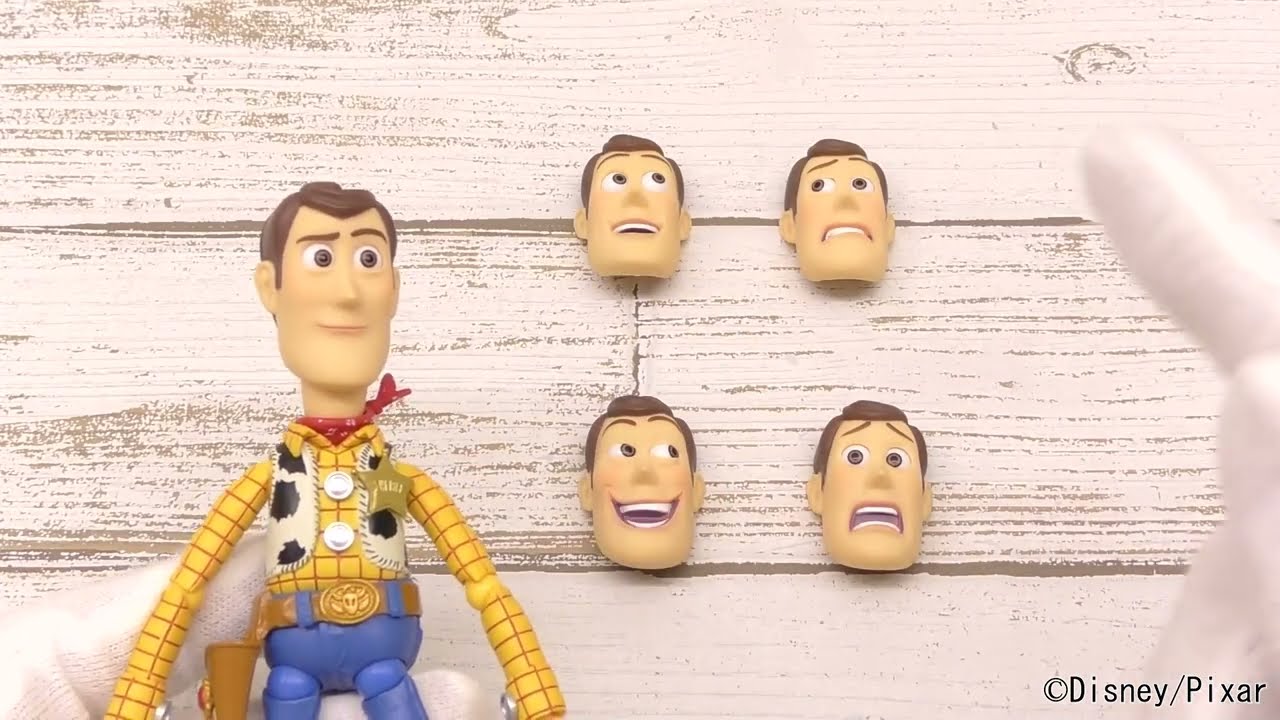 トイ・ストーリー】リボルテック ウッディ ver.1.5 (可動紹介編) - YouTube