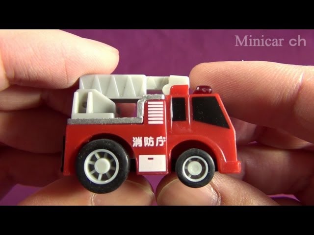 はしご車 1缶用 FIRE 挽きたて微糖「ミニミニ チョロQコレクション