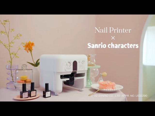 カシオからサンリオキャラクターズのネイルプリンターが登場！ - YouTube