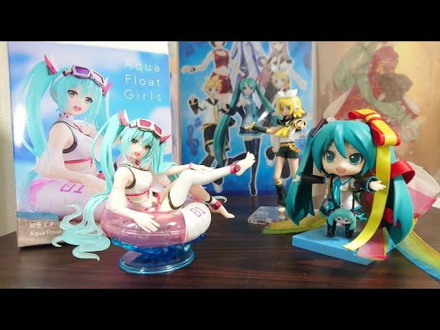 Aqua Float Girls 初音ミク レビュー！ - YouTube