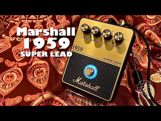 Marshall 1959 SUPER LEAD (Distortion Pedal) - YouTube