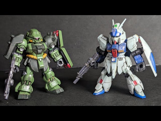 モビルスーツアンサンブル 07 塗装】 リ・ガズィ ギラ・ドーガ - YouTube