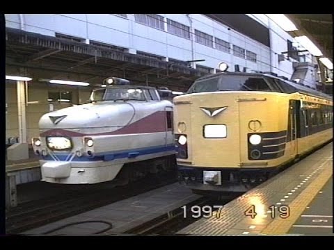 車内放送】急行津軽（583系 上野到着前＆早朝の上野駅） - YouTube