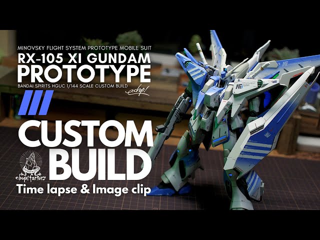 CUSTOM BUILD】1/144 HGUC XI GUNDAM PROTOTYPE【GUNPLA】【ガンプラ